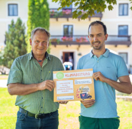 Christoph Fischer und Matthias Pöschl Klima Landwirt