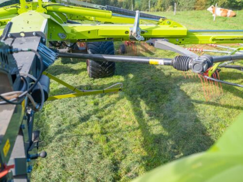 Qualitätserhaltung bei angeregnetem Heu